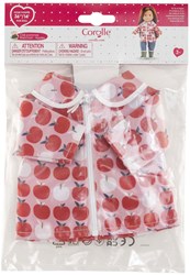 Corolle imperméable pommes poupées 36cm - accessoire vêtement poupée