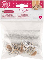 Corolle sandales poupée imprimé léopard 36cm - accessoire poupée