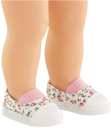 Corolle accessoire poupée chaussures tennis fleurs 36cm - vêtements poupée-3