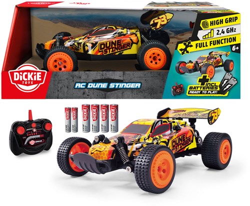 Dickie voiture télécommandée RC Dune Stinger - Voiture jouet tout-terrain 1:24-3