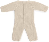 Miniland pyjama poupée gris 38 cm - accessoire doux pour poupée