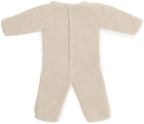 Miniland pyjama poupée gris 38 cm - accessoire doux pour poupée