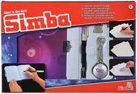 Simba journal écriture secrète avec stylo et lampe UV cadenas violet enfants