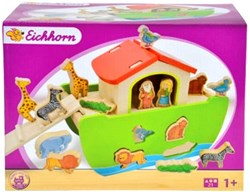 Eichhorn arche de Noé en bois - jouet formes 21 pièces pour enfants
