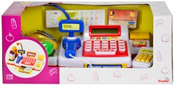 Simba caisse enregistreuse jouet avec scanner - caisse interactive pour enfants