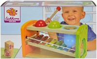 Eichhorn banc à marteler en bois avec xylophone - jouet éducatif