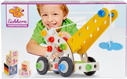 Eichhorn grue mobile en bois - jeu de construction 65 pièces