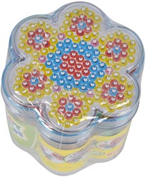 Simba perles à repasser set fleur et papillon - jouet créatif 1300 perles