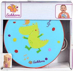 Eichhorn tambourin en bois instrument de musique pour enfants FSC