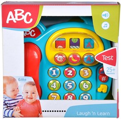 ABC téléphone bébé coloré jouet interactif avec sons