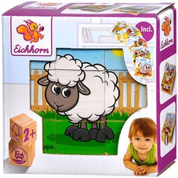 Eichhorn Houten Blokpuzzel Boerderij