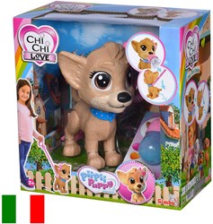 Simba Chi Chi Love Chien Chiot avec Fonction Pipi - Jouet Marron