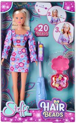 Poupée mannequin Steffi Love perles à cheveux poupée coiffure avec accessoires