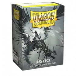 Asmodee protège-cartes Dual Matte Justice 100 pcs protection TCG