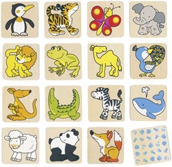 Goki Jeu de mémo des animaux
