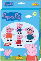Hama perles à repasser Peppa Pig set - 2000 pièces créatives