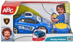 Voiture de police télécommandée Dickie Pauly pour enfants - jouet lumineux