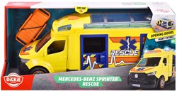 Dickie ambulance Mercedes-Benz jouet avec lumière et son