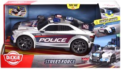 Voiture de police Dickie jouet avec lumière et son - 33 cm