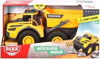 Dickie camion-benne Volvo véhicule de chantier avec lumière et son - jouet