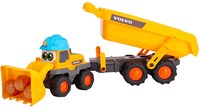 Camion jouet Dickie Tracey Trailer avec sons et licence Volvo-2