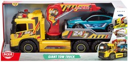 Dickie camion de remorquage jouet Volvo FMX avec lumières et sons 54 cm
