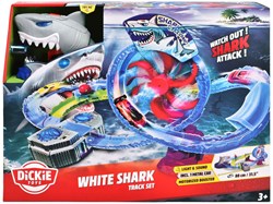 Dickie circuit White Shark Track Set avec lumières et sons
