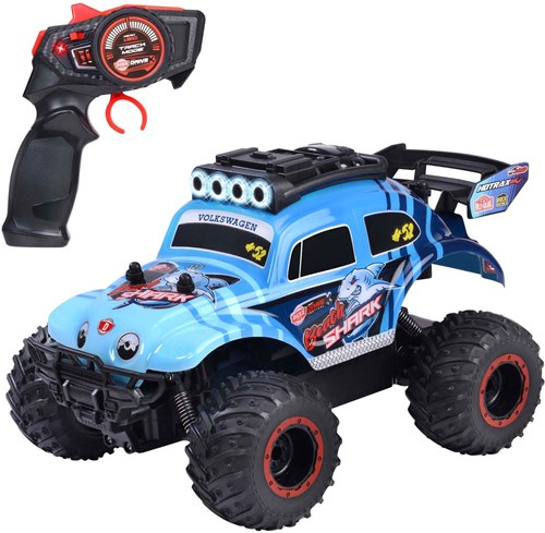 Dickie RC Volkswagen Beetle Monster Bug - Voiture télécommandée noire-2