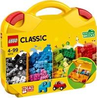 LEGO Classic Valise Créative - Briques de Construction Jaune 10713
