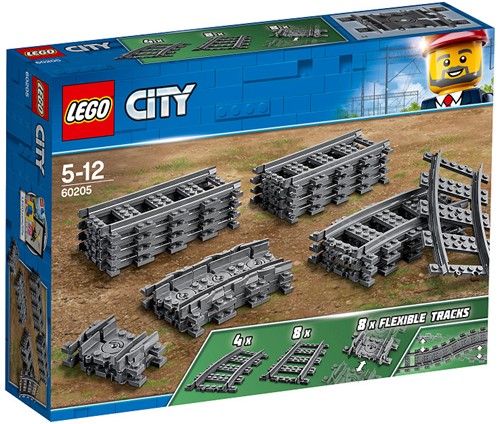 LEGO City Pack de rails - 60205