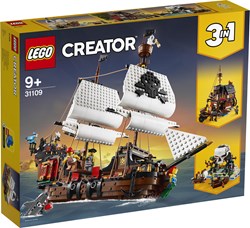 LEGO Bateau pirate set de construction Creator 3-en-1 - 31109 jouet