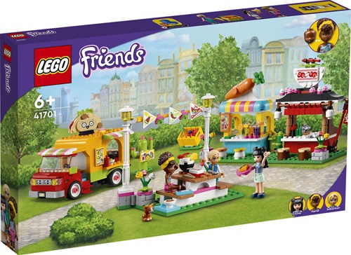 LEGO Friends marché de street food set de construction - 41701 jouet