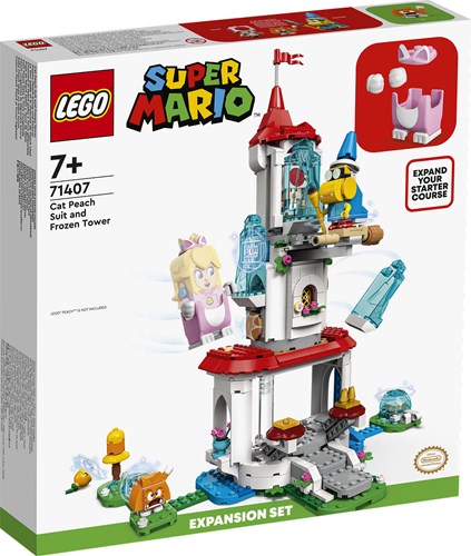 LEGO Super Mario coffret de construction Peach-chat & Tour de glace - Set d’extension 71407