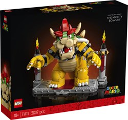 LEGO Super Mario set de construction Le Puissant Bowser modèle 3D à collectionner 71411