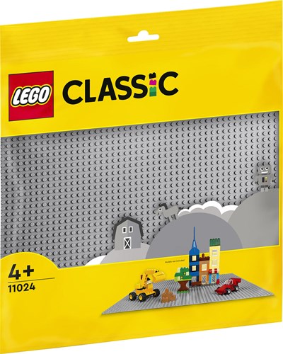 LEGO Classic Plaque de Base Grise - 48x48 pour Blocs 11024