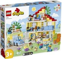 LEGO Duplo Maison familiale 3 en 1 set de construction maison de poupée