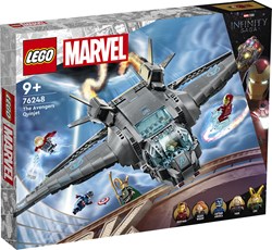 LEGO Marvel Super Heroes Quinjet des Avengers Infinity Saga Set de Construction