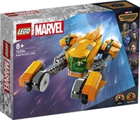 LEGO Marvel set de construction Le vaisseau de Baby Rocket Les Gardiens de la Galaxie 76254