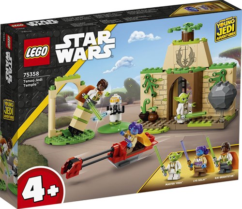 LEGO Star Wars Temple Jedi de Tenoo set de construction avec figurine Yoda - 75358