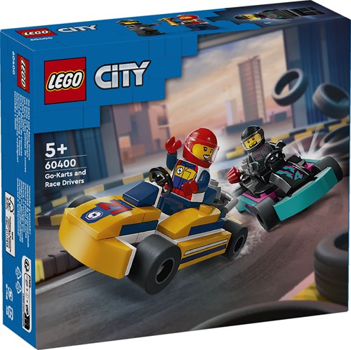 LEGO City voitures de course jouet et karts - set de construction 60400