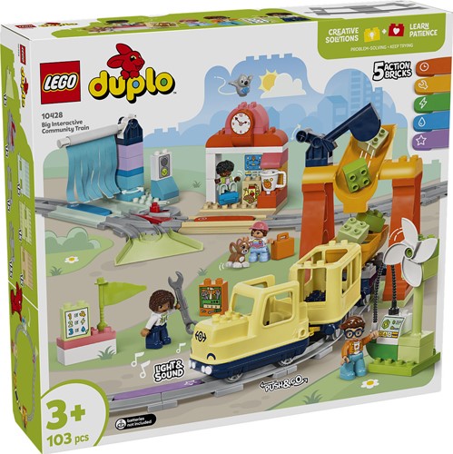 LEGO 10428 DUPLO Grote interactieve buurttrein