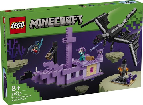 LEGO Minecraft 21264 De Enderdraak en het End-Schip