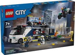 LEGO City 60418 Politielaboratorium In Truck