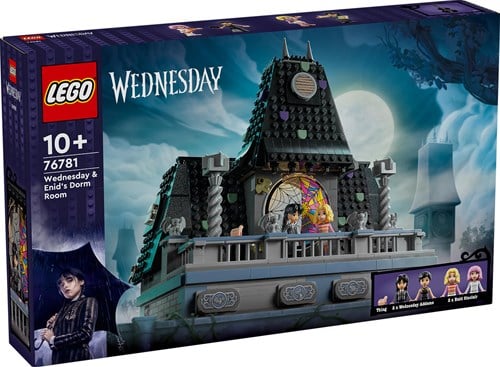 LEGO Wednesday & Enid's Dorm Room