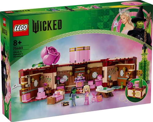LEGO Wicked Glinda en Elphaba's slaapzaal