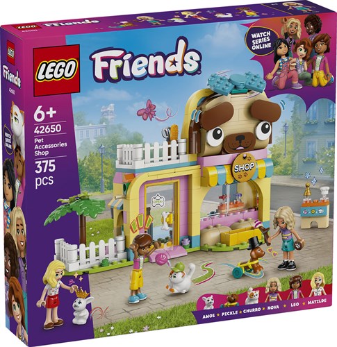LEGO Friends 42650 Winkel met Dierenaccessoires
