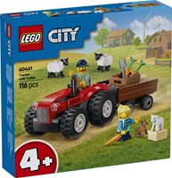 LEGO City 60461 Rode Tractor Met Aanhanger En Schapen