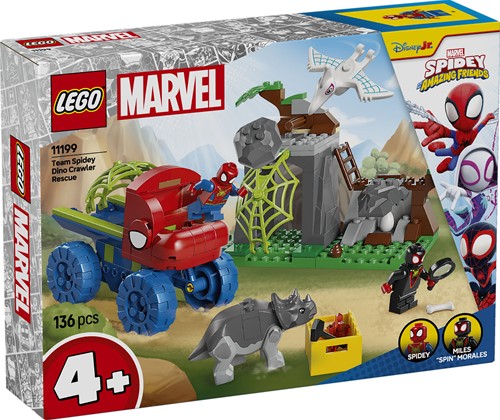 LEGO 11199 Spidey Team Spidey reddingsmissie met  dinotruck