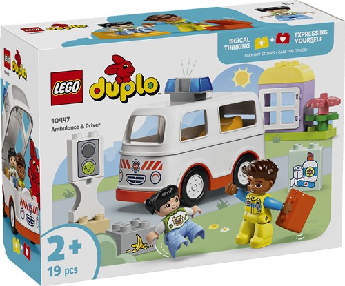 LEGO DUPLO - Ambulance met chauffeur 10447