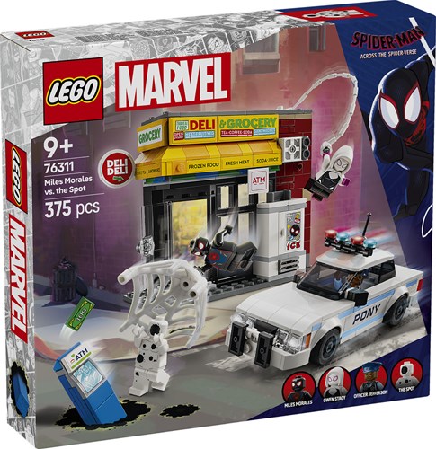 LEGO Super Heroes 76311 Spider-Verse: Miles Morales Vs. De Spot